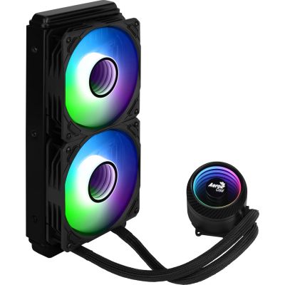 2. AEROCOOL PGS MIRAGE L240 ARGB BK water cooling