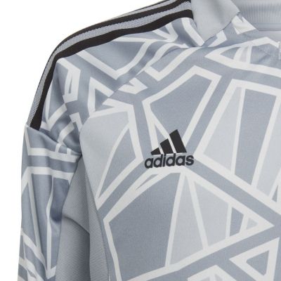 4. adidas Condivo 22 Long Sleeve Kids' Goalkeeper Jersey Gray HB1646