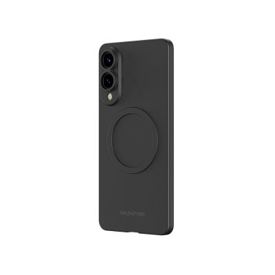 2. AmazingThing Minimal Air Case with Magnetic Ring for Samsung Galaxy S25 Edge - Black