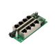 7. Extralink Gigabit PoE Injector 4 Port Active, 4 Gigabit 802.3at/af ports, Mode A
