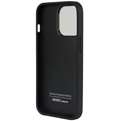 5. Audi Synthetic Leather iPhone 13 Pro / 13 6.1" black/black hardcase AU-TPUPCIP13P-TT/D1-BK