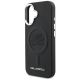 6. Karl Lagerfeld Initial & Metal Logo MagSafe Case for iPhone 16 - Black