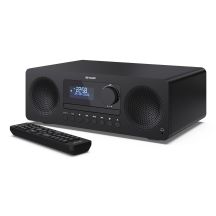 Sharp TOKYO DAB+ All-in-One Hi-Fi System XL-B720D(BK) AUX input Bluetooth connectivity CD player FM radio