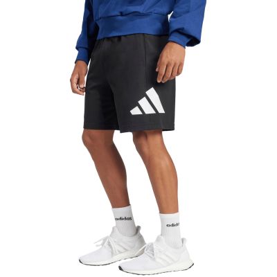 Men's adidas Essentials Big Logo Single Jersey Shorts Black IS6909