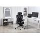 98. Activejet ergonomic office chair YK848, black