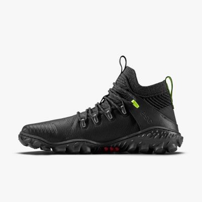 7. Vivobarefoot MAGNA FOREST ESC WOMENS OBSIDIAN/LIME minimalist hiking shoes (209082-02)