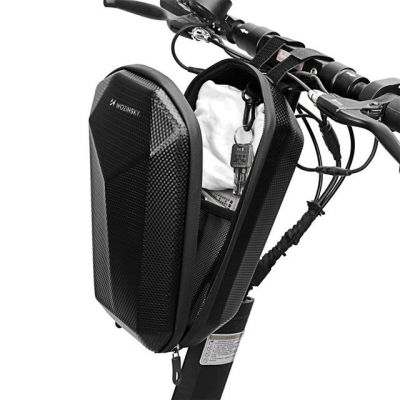 11. Wozinsky Waterproof Scooter Handlebar Bag, Scooter Bag, 4 L, Black (WSB2BK)
