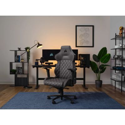 7. Corsair TC500 LUXE Gaming Chair Upholstered Seat Black