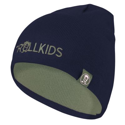 2. Trollkids Kids Troll Beanie Knitted Winter Hat for Girls/Boys Green (920-335)