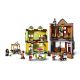 3. LEGO Harry Potter 76452 Branded Quidditch Equipment and Ice Cream Shop