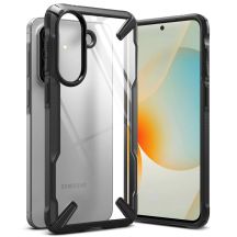 Ringke Fusion X Case for Samsung Galaxy A57 5G - Clear and Black