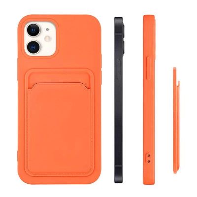 9. Card Case Silicone Wallet Case with Card Slot Documents for Samsung Galaxy A42 5G Navy Blue