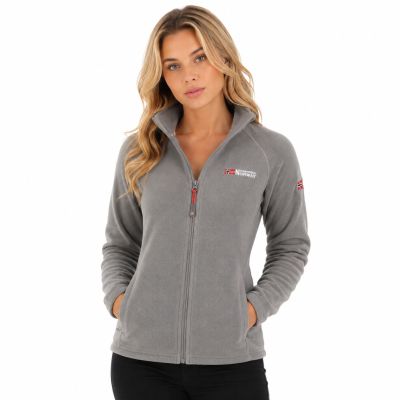 3. Geographical Norway TUG FZ DARK GREY DB LADY 268 Women’s Fleece Jacket (WA1727F/GN-DARK GREY)