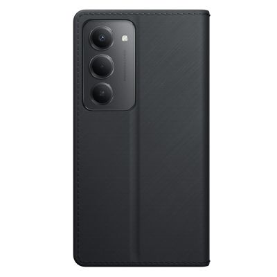 9. 3mk Wallet Case for Xiaomi Redmi 15 4G / 15 5G - black