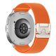 2. Tech-Protect Nylon Clasp Strap for Samsung Galaxy Watch 40/44/46 mm - Orange