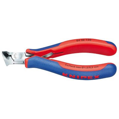 2. Knipex 64 32 120 pliers Precision angle cutting pliers