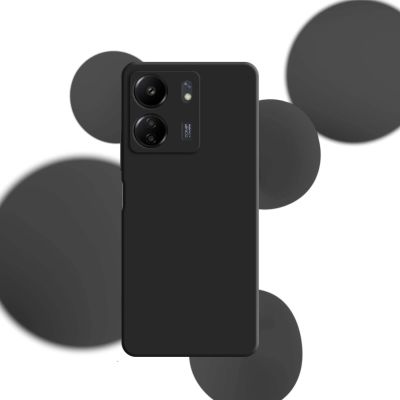 7. 3mk Silicone Case for Xiaomi Redmi 13C/POCO C65 - black
