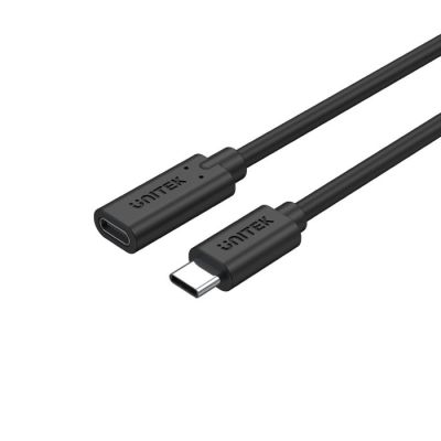 UNITEK USB-C EXTENSION CABLE 10GBPS, 4K60HZ, PD 100W, 1.5M, C14086BK-1.5M