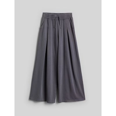 7. Women's wide-leg sweatpants 4F 4FRAW26TTROF2050-24S