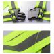 8. Adjustable reflective harness for running bike - black