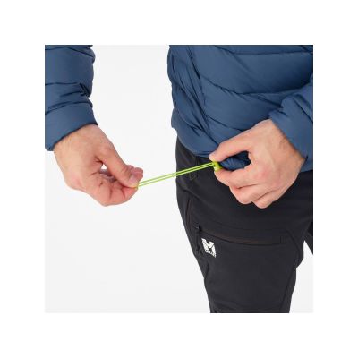 4. MILLET M Kamet Down Hoodie Jacket Navy Blue