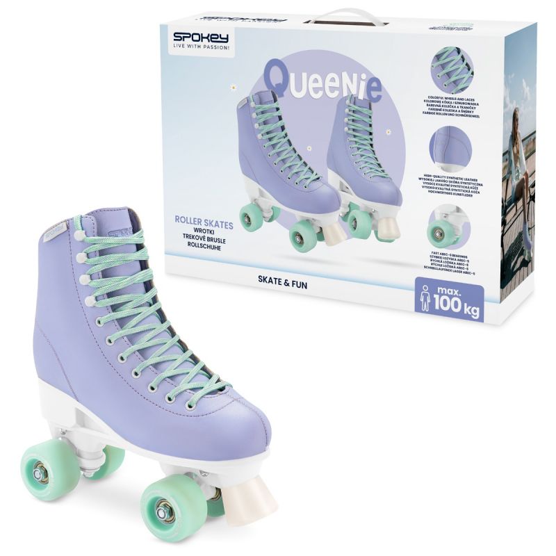 9. Spokey Queenie SPK-944656 adjustable roller skates size 39-42