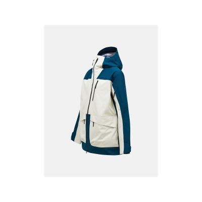 6. Peak Performance Vertical GORE-TEX 3L Jacket - infinity teel/sand fog