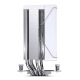 8. Jonsbo CR-1000 EVO CPU cooler 12cm ARGB White 1pc.