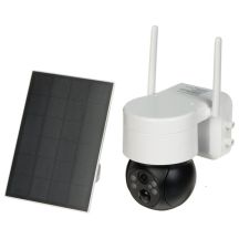 IP solar camera, outdoor with PIR sensor ICSEE-W41SD-SOLAR Wi-Fi - 4 Mpx 3.6 mm