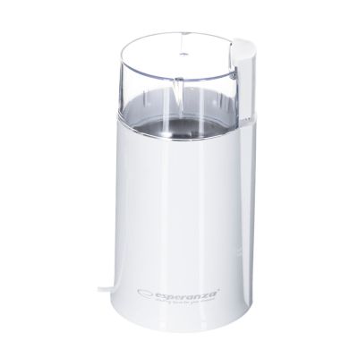 4. Esperanza Espresso EKC001W Coffee Grinder (160 W; Blade Grinder; White)