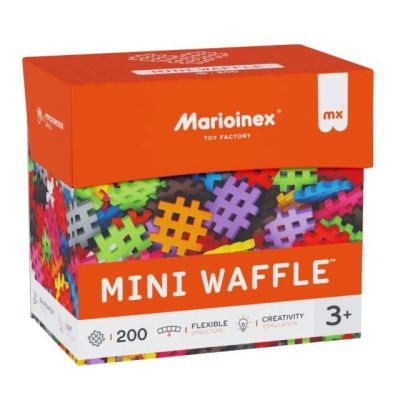 Marioinex Mini Waffle building blocks, 200 pieces