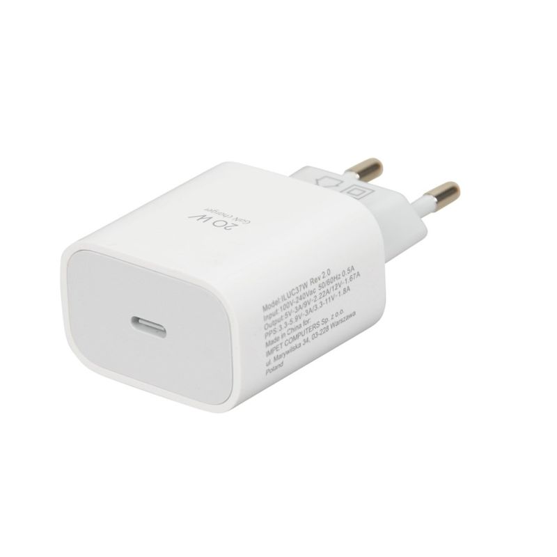 3. I-BOX C-37 PD20W USB-C WALL CHARGER