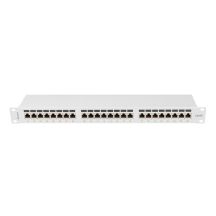 LANBERG PATCH PANEL 24 PORT 1U 19" CAT.6A FTP GRAY PPSA-1024-S