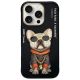Nimmy Glasses Cool Dog Case for iPhone 16 Pro Max - Black