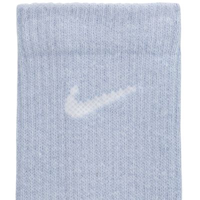 3. Nike Everyday Plus Cushioned Socks 3 Pairs Purple, Blue, Brown SX6888 970