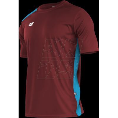 5. T-shirt Zina Contra M DBA6-772C5_20230203145027 burgundy/blue