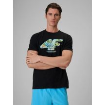 Men's regular printed T-shirt 4F 4FRSS26TTSHM4305-20S