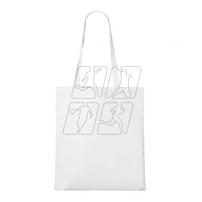 2. Malfini Shopper MLI-92100 shopping bag, white