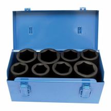 ASTA IMPACT SOCKETS 8 pcs LONG 3/4"