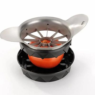 GEFU POMO Manual Slicer Black, Stainless Steel