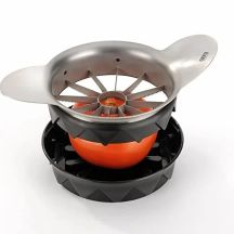 GEFU POMO Manual Slicer Black, Stainless Steel