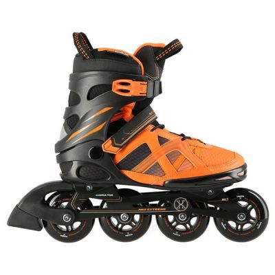 4. NILS Extreme NA14112 roller skates black and orange size 38