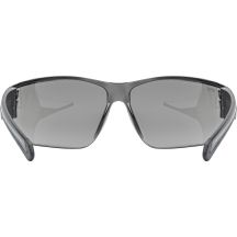 UVEX Equate cycling glasses, black matt/smoke