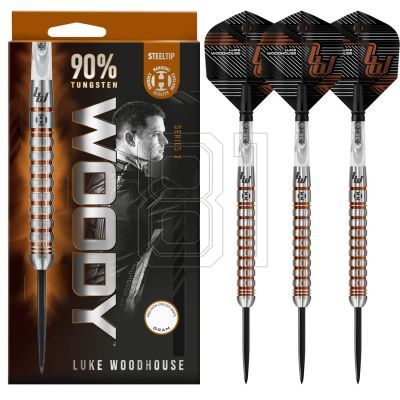 Harrows Woody Luke Woodhouse 2 90% steeltip darts