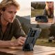 3. Tech-Protect Kevlar Cam+ 2-Set Case for Samsung Galaxy A57 5G - Black