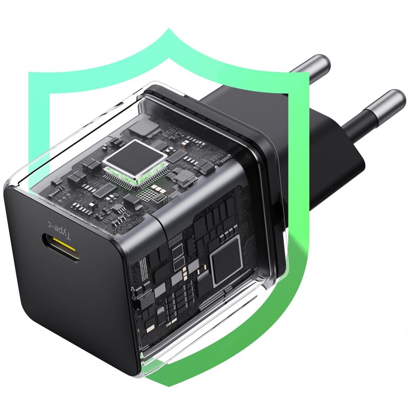 9. Baseus Palm 20W USB-C Wall Charger - Black