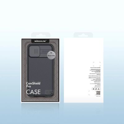 5. Nillkin CamShield Pro Magnetic Case iPhone 14 Plus Cover Camera Protector Blue (with MagSafe)