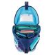 7. Herlitz SoftLight Plus Greenline Blue Ice School Backpack Set Girl Polyester Blue, Navy (Navy)