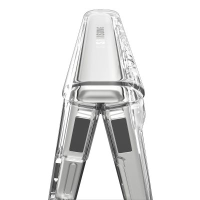 4. Spigen Ultra Hybrid Pro MagSafe Case for Samsung Galaxy Z Flip 8 - Clear and White