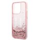 6. Karl Lagerfeld KLHCP14LLBKLCP iPhone 14 Pro 6.1 "pink / pink hardcase Liquid Glitter Big KL